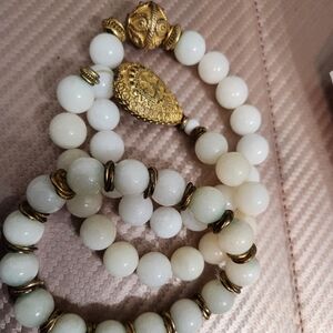 White Agate Bracelets
